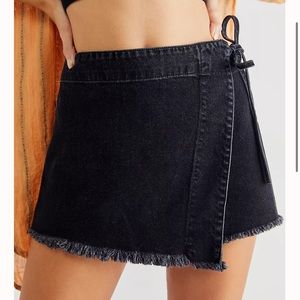 We The Free Emmy Denim Skort